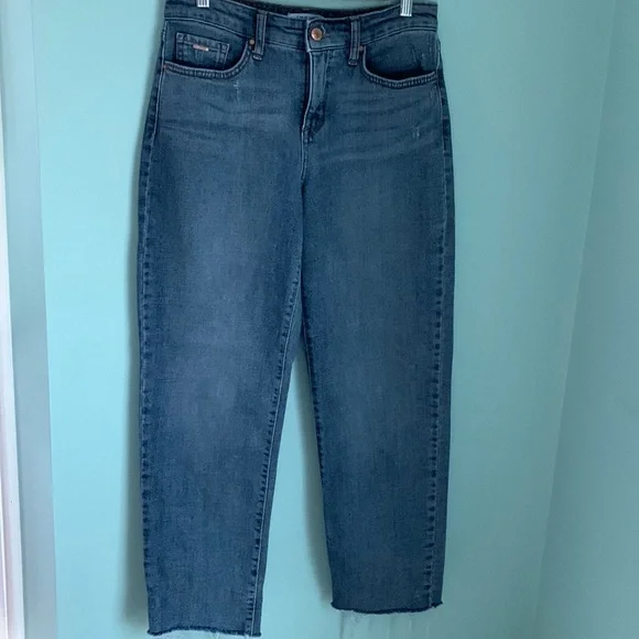 Nine West High Rise Straight Ankle Jeans Size 4 ** - Picture 2 of 13